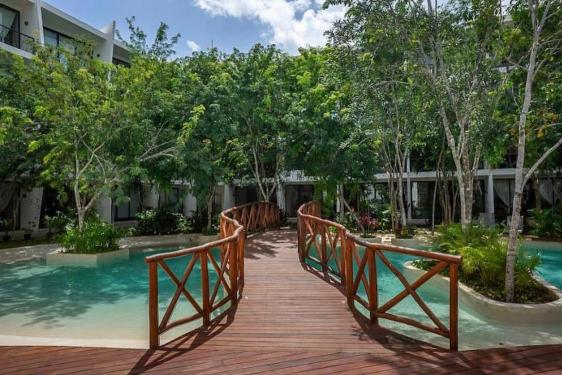 Condo Jungle Apartment & Private Patio Tulum Kültér fotó